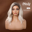 [CLEARANCE SALE] Kori-DWY 4*1 Left Side Part Pearl Blonde Wavy Glueless Synthetic Wig