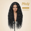DWY Jet Black Lace Front Synthetic Wig