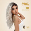 Corinna C-DWY Long Curly Blonde 13×4 Free Part Dark Roots Wig