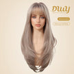 Orlaith-DWY 26-Inch MiraScalp Layered Straight Blonde Synthetic Wig