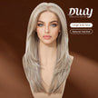 DWY Adeline- DWY 13×4 Filter Lace Front Free Part Layered  Straight Blonde Synthetic Wig