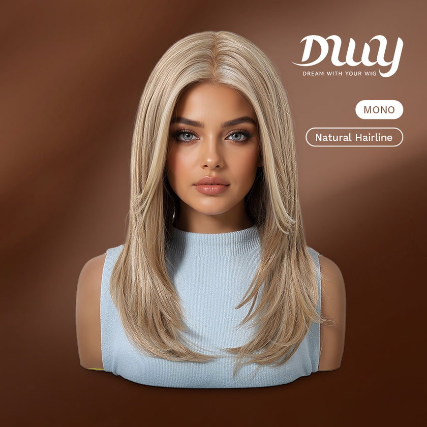 Isolde-DWY 18-Inch Glueless Lace Front Synthetic Wig
