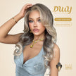 Lacey-DWY Filter Lace 13x6 Lace Front Ombre Blonde Curly Wig