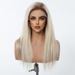 Cristina C- DWY Human Hair Pre Plucked Long-Length Hair 13*6 Natural Textured Hair Invisible HD Lace Frontal Wigs for Women 24 Inches