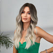 Charlotte-DWY Ombre Blonde Long Wavy Synthetic Wig