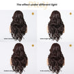 Annie C-DWY Pre-cut T-Part Lace Wig Long Curly Synthetic Wig