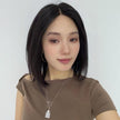 Onyx - DWY Human Hair Pre Plucked Bob Hair 5*5 Natural Textured Hair Invisible HD Lace Frontal Wigs for Women 13 nches