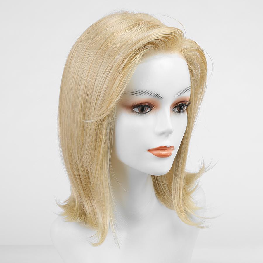 Kennedy-DWY Mono Lace Front Free Part Short Blonde Synthetic Wig