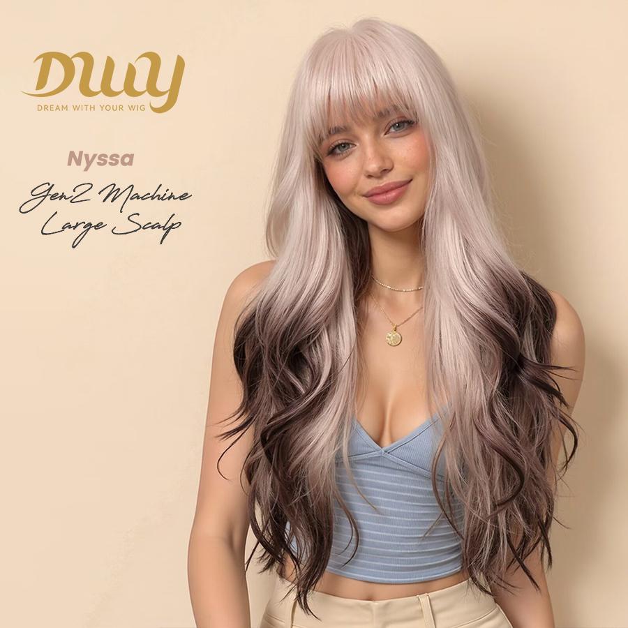 Model wearing DWY 