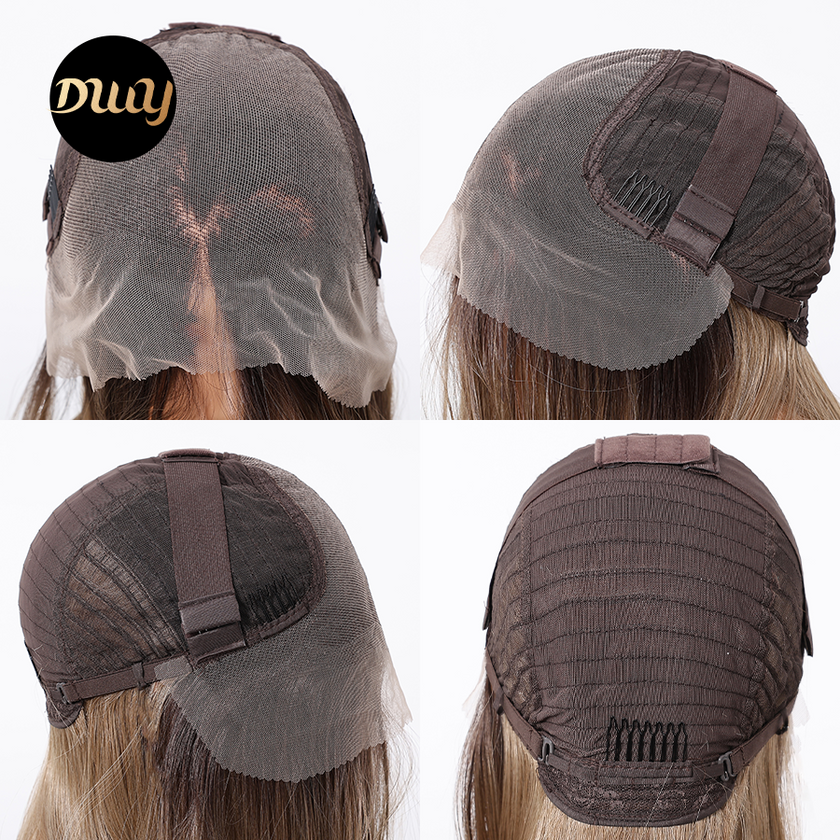 Clara DWY Ombre Blonde Glueless Lace Front Wig - Pre-Plucked & Pre-Cut Synthetic Wig