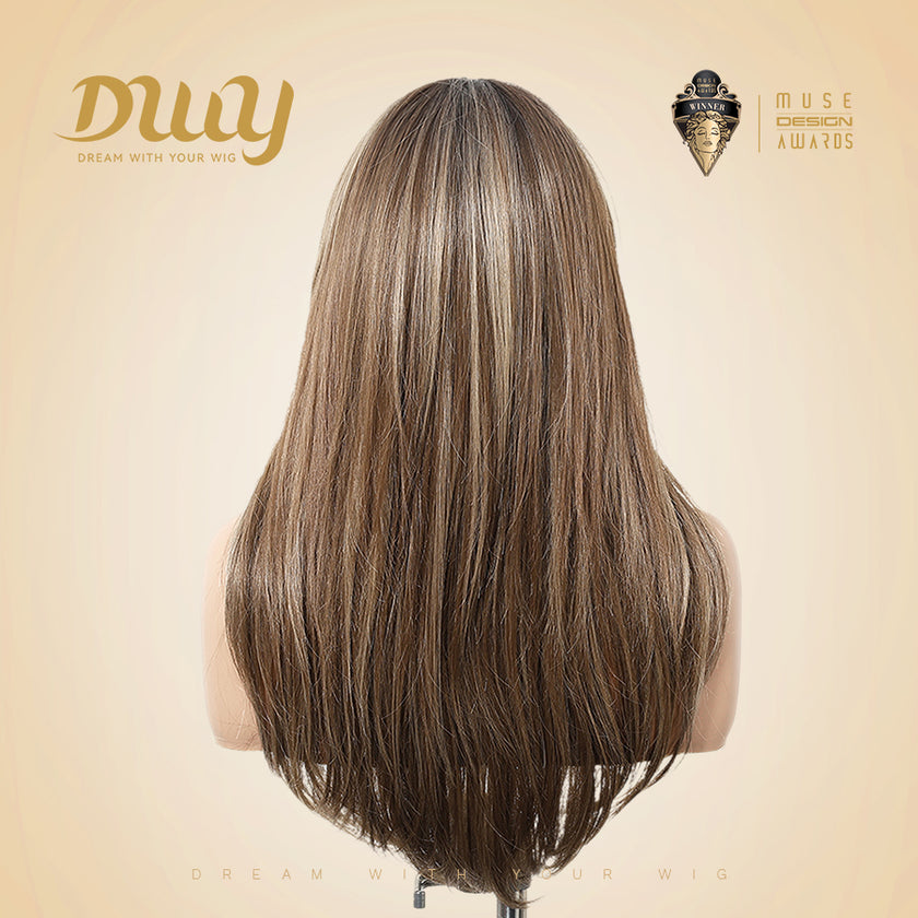 Talia C-DWY 13×6 Lace Front Free Part Long Straight Glueless Synthetic Wig