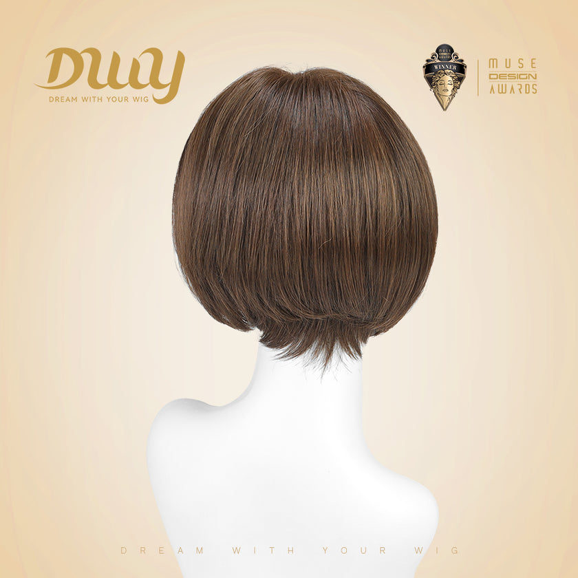 Kyla-DWY Mono Skin Weft Lace Front Free Parting Pixie Cut Glueless Synthetic Wig