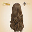 Bonna-DWY Mono Lace Front Free Part Long Wavy Brown Synthetic Wig