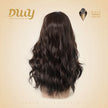 Nola H-DWY T-Part Lace Wig Long Curly Wigs Brown with Highlights Glueless Synthetic Wig