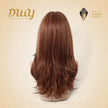 Tanssy C-DWY New Technology! Bionic Silk Top Ginger 22-Inch Long Wave Glueless Synthetic Wig