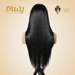[CLEARANCE SALE] Jess C- DWY 13×6 Lace Front Free Part Long-Length Straight Layer-cut Blonde Highlighted Glueless Synthetic Wig for Women 30 Inches