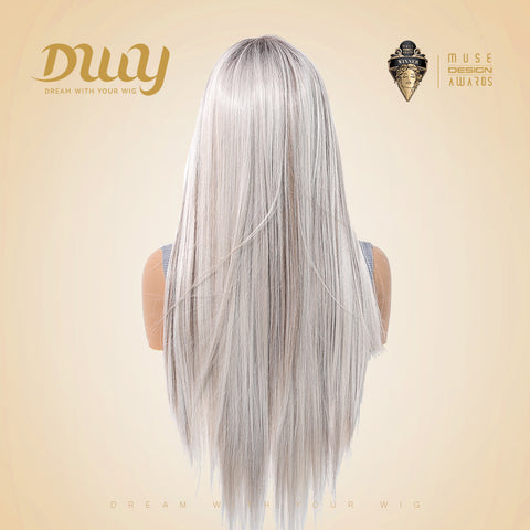 Abigail DWY Silky Striaight Natural Hairline Librea Lace Front Wig