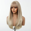 Jude-DWY Long Straight MiraScalp Sliky Glueless Synthetic Wig