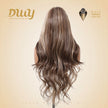 Biscuit-DWY Filter Lace 13×6 Body Waves Dark Brown Blonde Highlights Wig