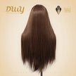 Andrea C- DWY 13x6 Lace Front Wig Glueless Brown Handmade Braiding Heat Resistant Fiber Synthetic Wig