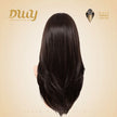 Rowan-DWY Mono Lace Front Free Part Long Straight Blonde Glueless Synthetic Wig