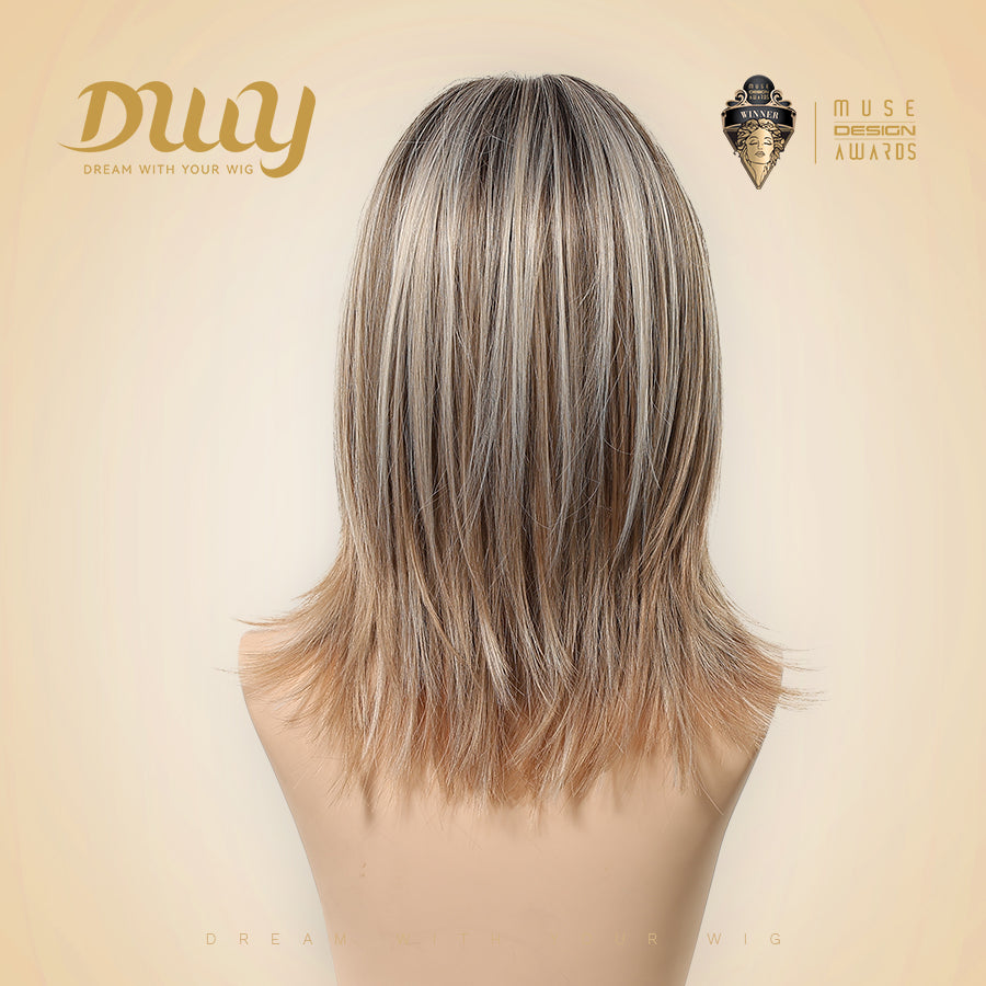 Restocked! Loni Mini C- NEW! DWY 16-Inch Short Wave Glueless Synthetic Wig