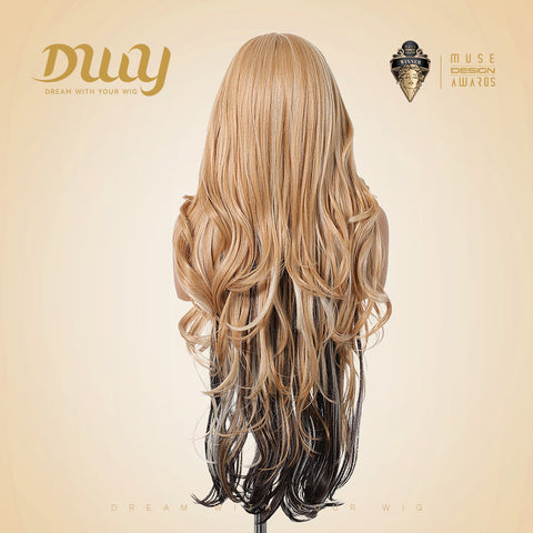 DWY Synthetic Lace Front Body Wave Wig – Glueless Blonde HD Lace Wig