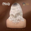 [CLEARANCE SALE] Kori-DWY 4*1 Left Side Part Pearl Blonde Wavy Glueless Synthetic Wig