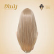 Rowan-DWY Mono Lace Front Free Part Long Straight Blonde Glueless Synthetic Wig