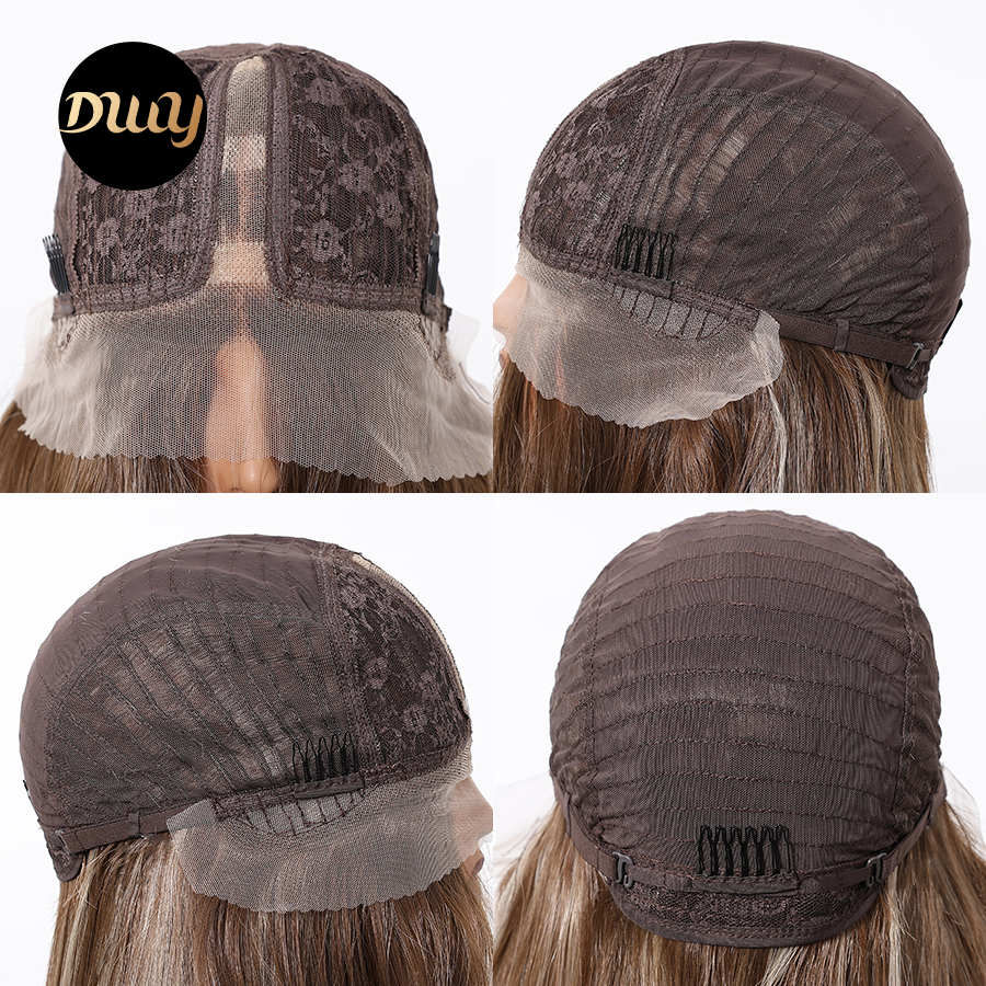 DWY Synthetic Lace Front Body Wave Wig – Glueless Money Pieces HD Lace Wig