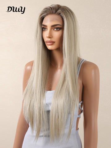 DWY-stright Lace Front Wigs Pre Plucked 13x6 HD Transparent Lace Frontal Wigs150% Density  lace Wigs for Women 30Inch