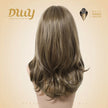 Back In Stock! Jule C-DWY New Technology! Bionic Silk Top 18-Inch Layered Shoulder-Length Caramel Latte Glueless Synthetic Wig
