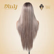DWY-Lyra Rose Mixed Blonde Free Parting 13*6 Lace Synthetic Wig