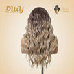 Lyna C-DWY 13*6 Lace Front Long Beach Wave Ombre Blonde with Highlight Glueless Synthetic Wig