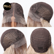 Adalynn-DWY  Synthetic Lace Front Brown HD Lace Body Wave Pre Plucked Glueless Wig