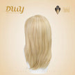 Tanya-DWY Mono Lace Front Brown Free Part Mid-Length Synthetic Wig
