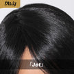 【CLEARANCE SALE】Jeti DWY Machine Made Long length Layer cut Hairstyle Black Glueless Synthetic Wig 20 Inch