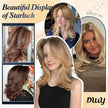Myra-DWY 13×3  Lace Front Free Part Mid-Length Brown wtih Highlights Glueless Synthetic Wig