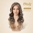 Lacey-DWY Filter Lace 13x6 Lace Front Ombre Blonde Curly Wig