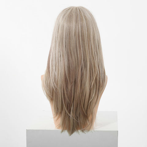 DWY Adeline- DWY 13×4 Filter Lace Front Free Part Layered  Straight Blonde Synthetic Wig