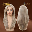 DWY Adeline- DWY 13×4 Filter Lace Front Free Part Layered  Straight Blonde Synthetic Wig