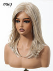 Poppy-DWY Mono Lace Front Free Part Blonde Short Synthetic Wig
