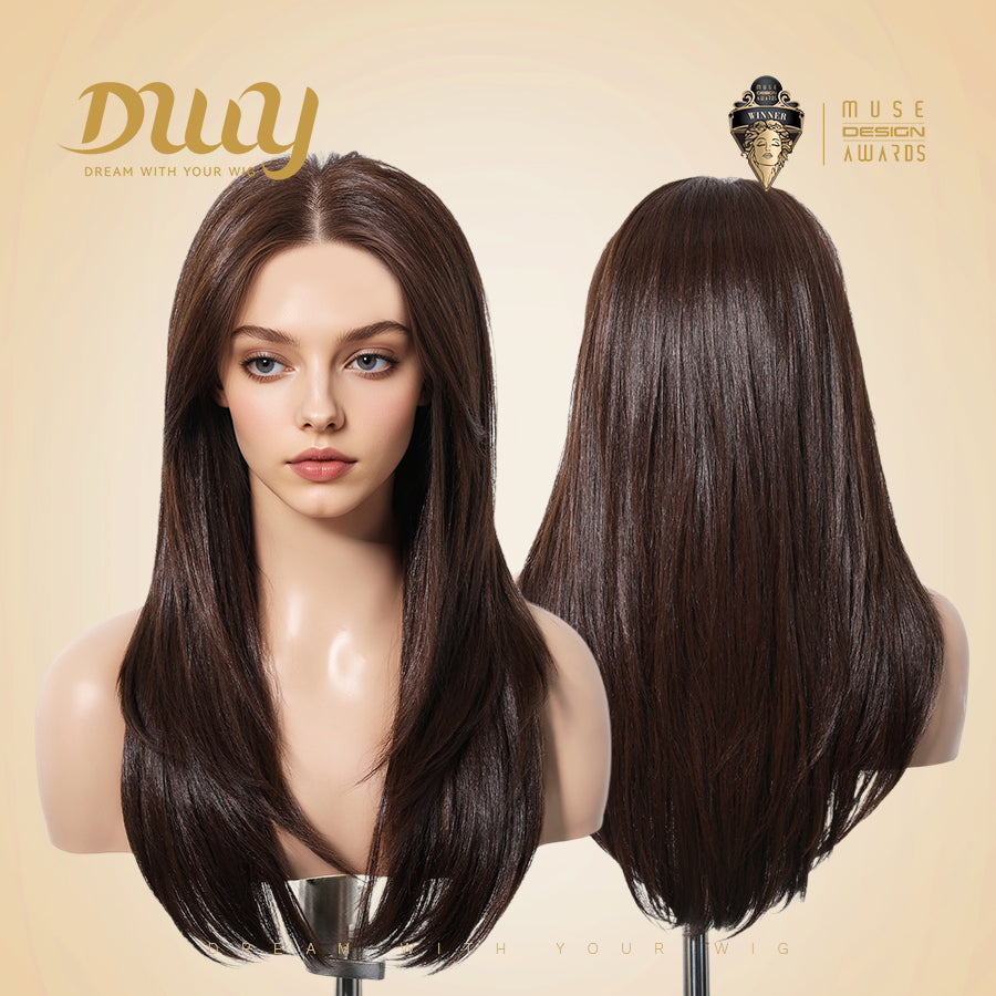 Talia C-DWY 13×6 Lace Front Free Part Long Straight Glueless Synthetic Wig