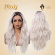 Corinna C-DWY Long Curly Blonde 13×4 Free Part Dark Roots Wig