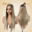 (Us Only)Patricia-DWY Lace Front T Part Long Brown Gradient Glueless Synthetic Wig