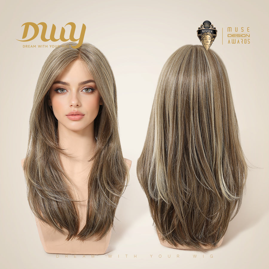 Restocked!-Veronica-DWY 20-Inch Mono Glueless Lace Front Synthetic Wig