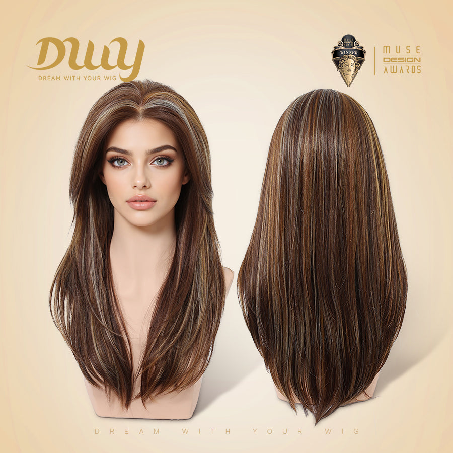 Selah-DWY 22-Inch Hand-Tied Filter Lace Front Wig – 13x6 Free Parting