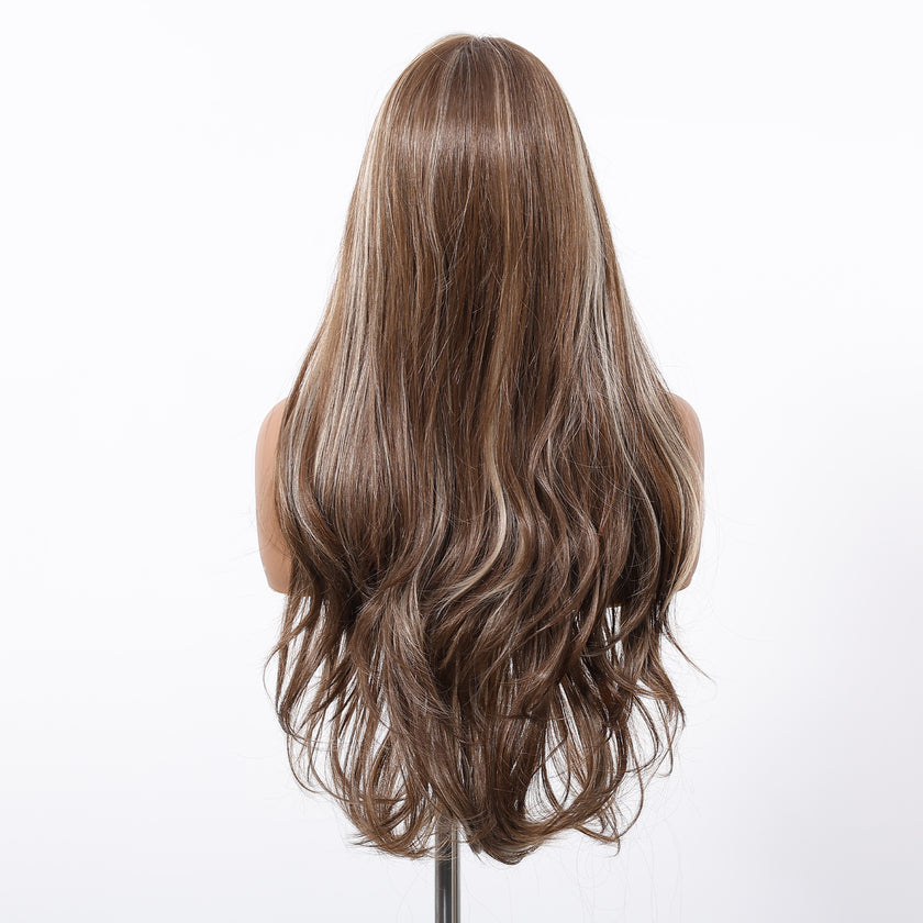 DWY Synthetic Lace Front Body Wave Wig – Glueless Money Pieces HD Lace Wig