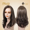 Ella-DWY Glueless Synthetic Wig for Women - Shoulder-Length Curly Ends with Free Parting