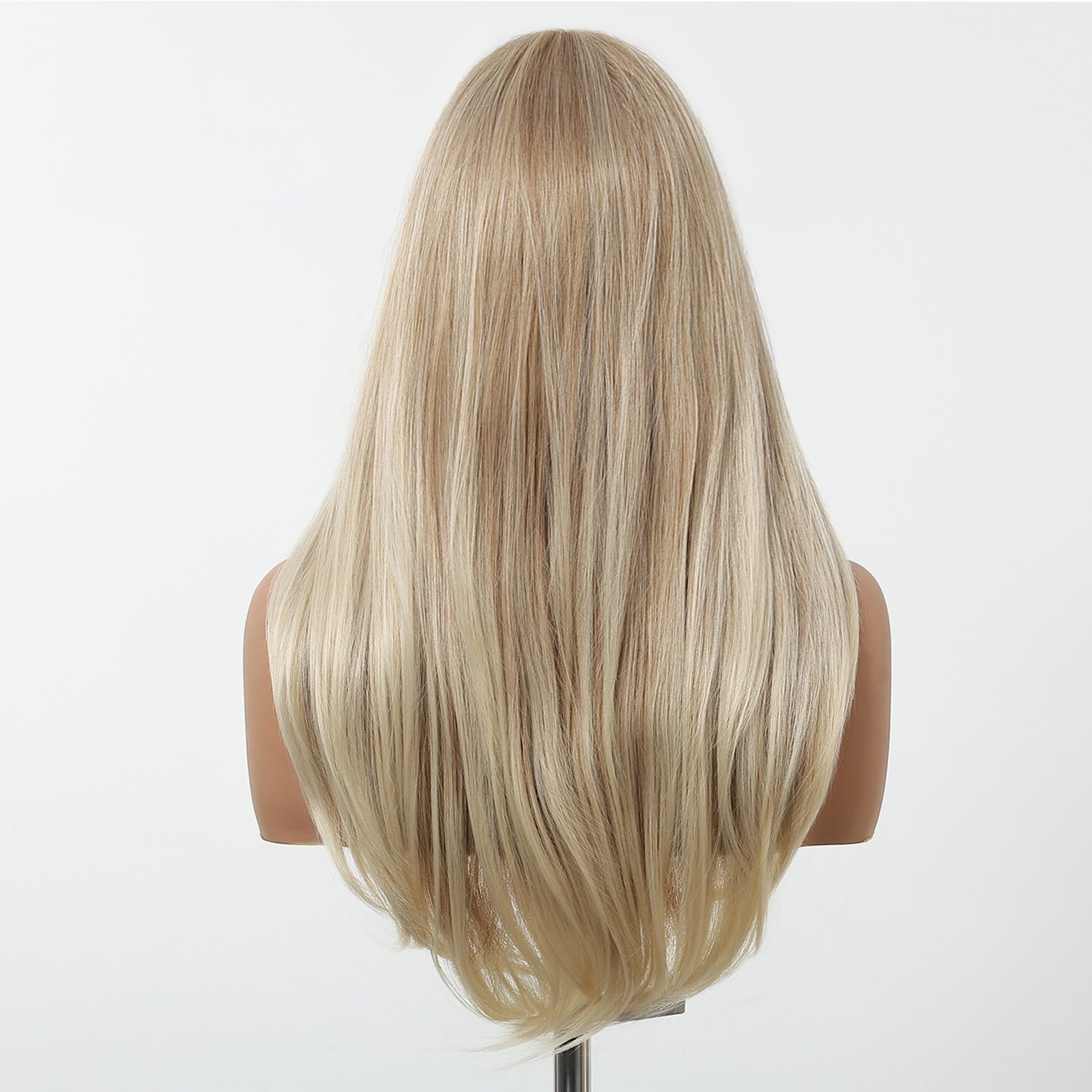 Jude-DWY Long Straight MiraScalp Sliky Glueless Synthetic Wig